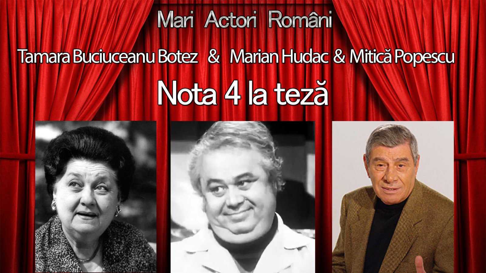 Afișul pentru Nota 4 la teza