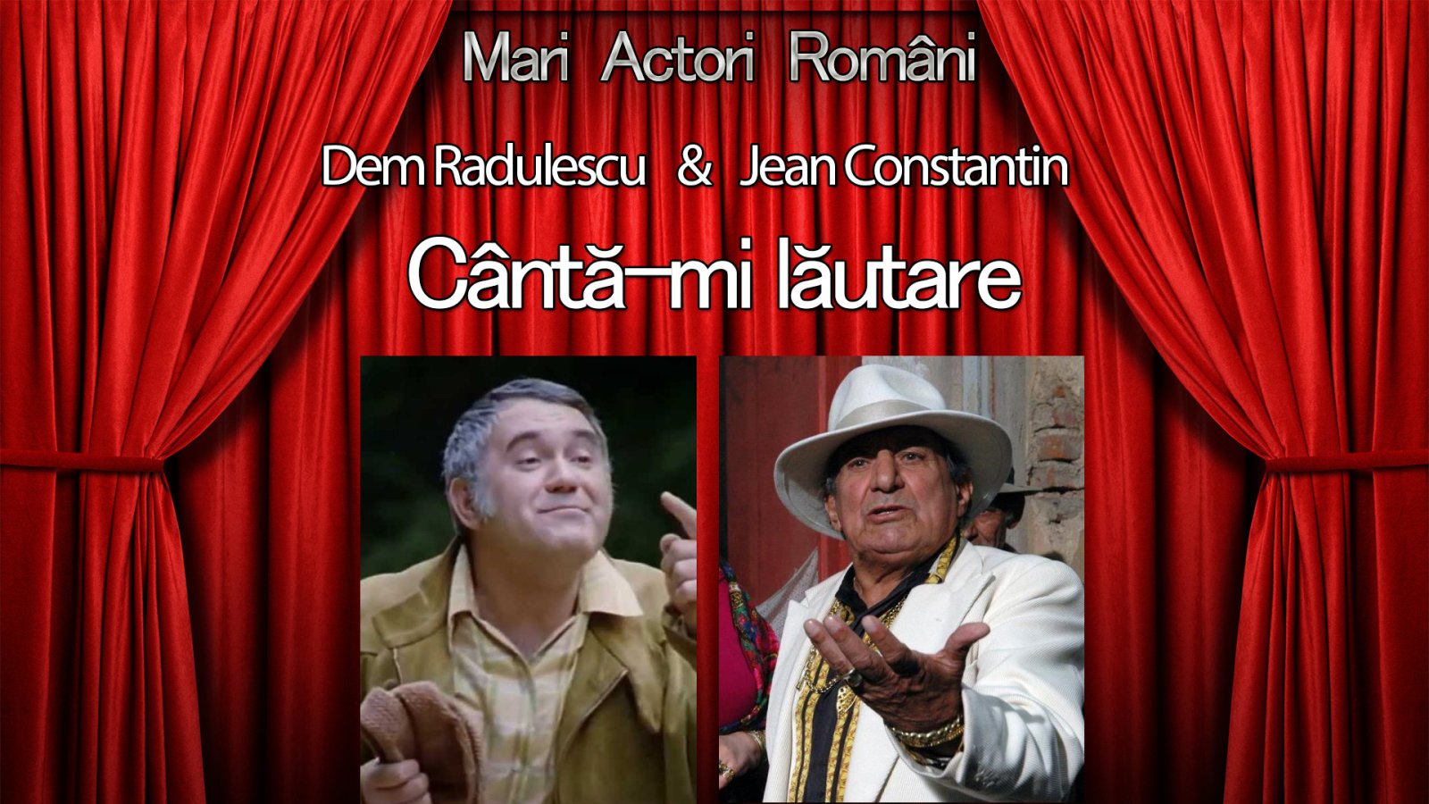 Afișul pentru Canta-mi lautare