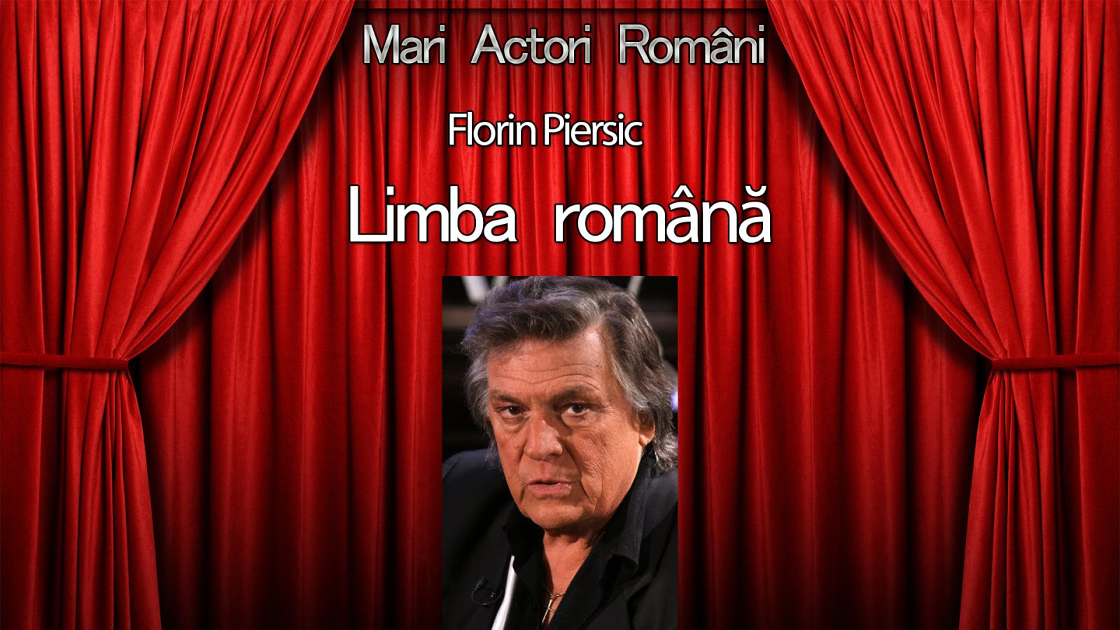 Afișul pentru Limba romana