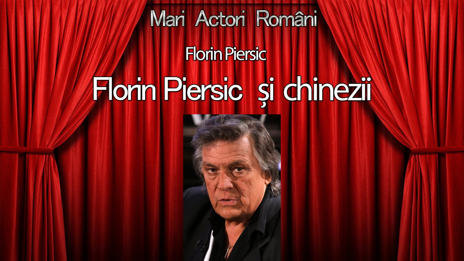 Afișul pentru Florin Piersic si chinezii