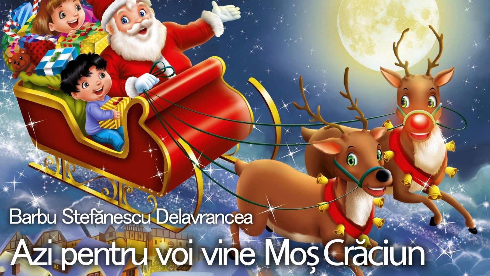 Afișul pentru Azi pentru voi vine Mos Craciun
