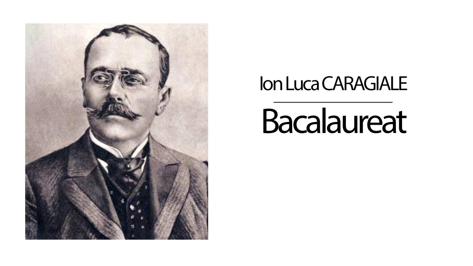 Afișul pentru Bacalaureat