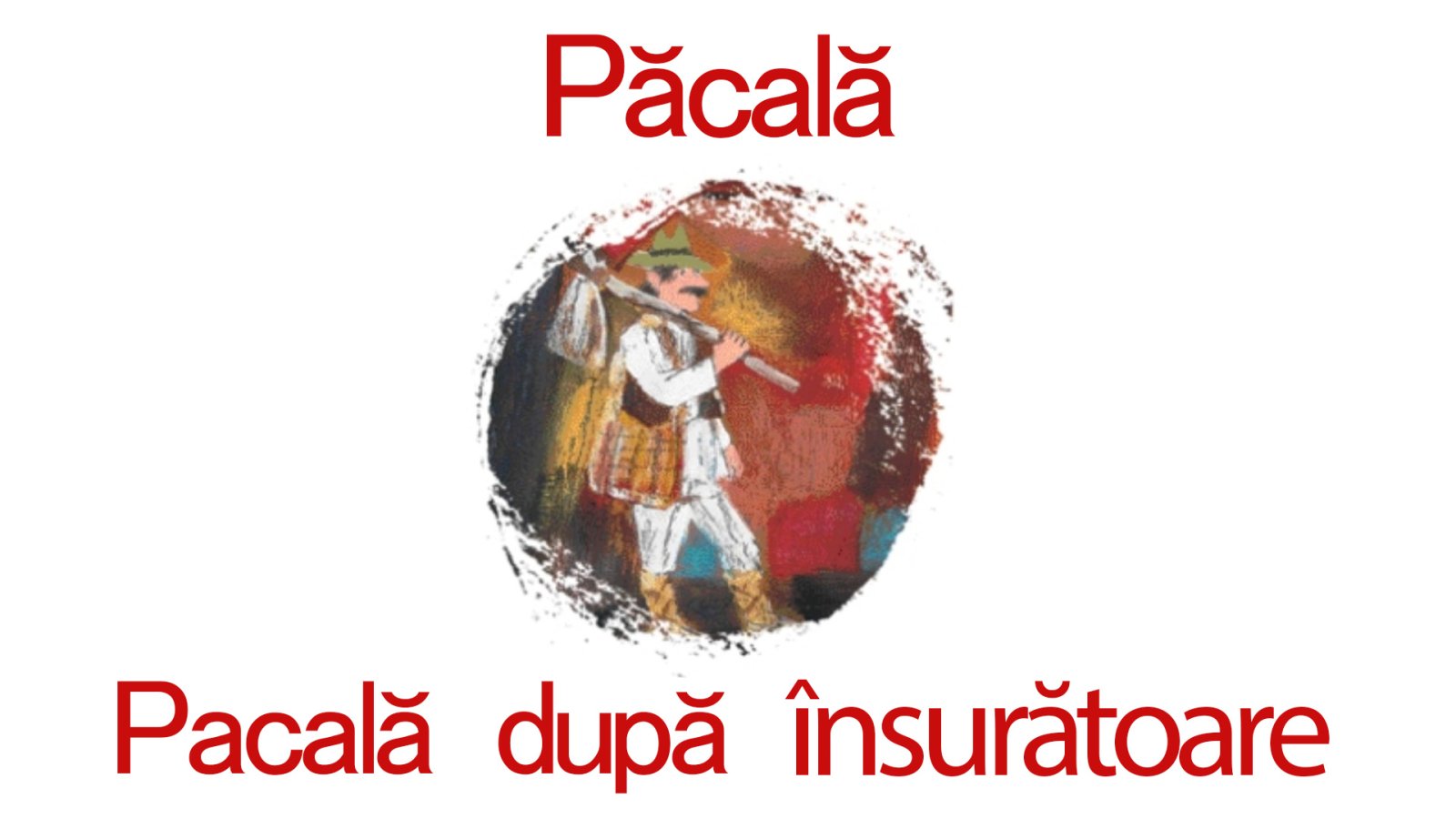 Afișul pentru Pacala dupa insuratoare