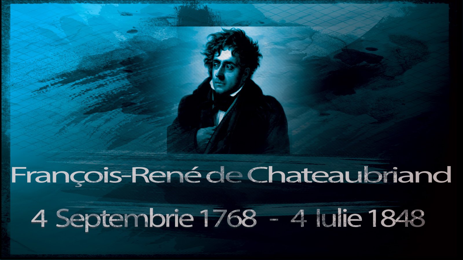 Afișul pentru Evocari din viata lui François-René de Chateaubriand