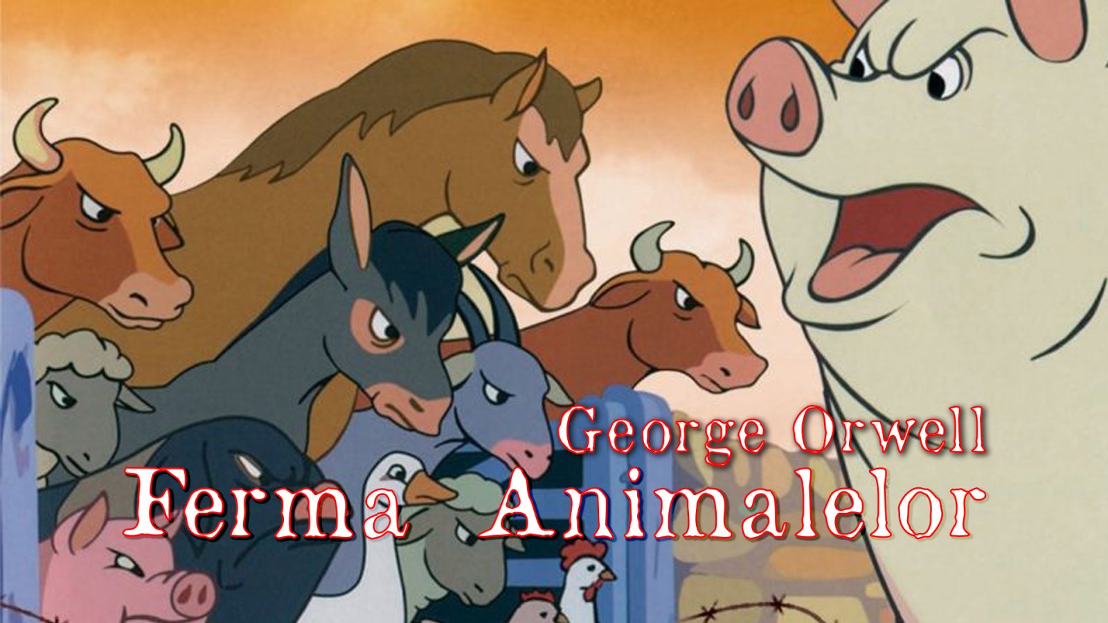 Afișul pentru Ferma animalelor