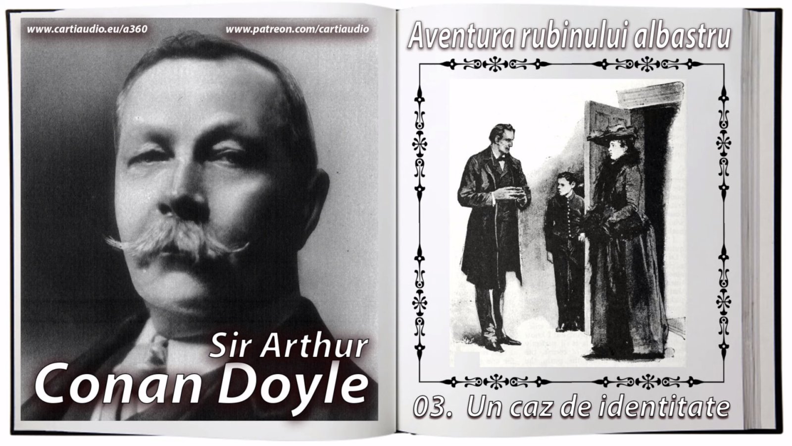 Afișul pentru Aventurile lui Sherlock Holmes 02 - 03. Un caz de identitate