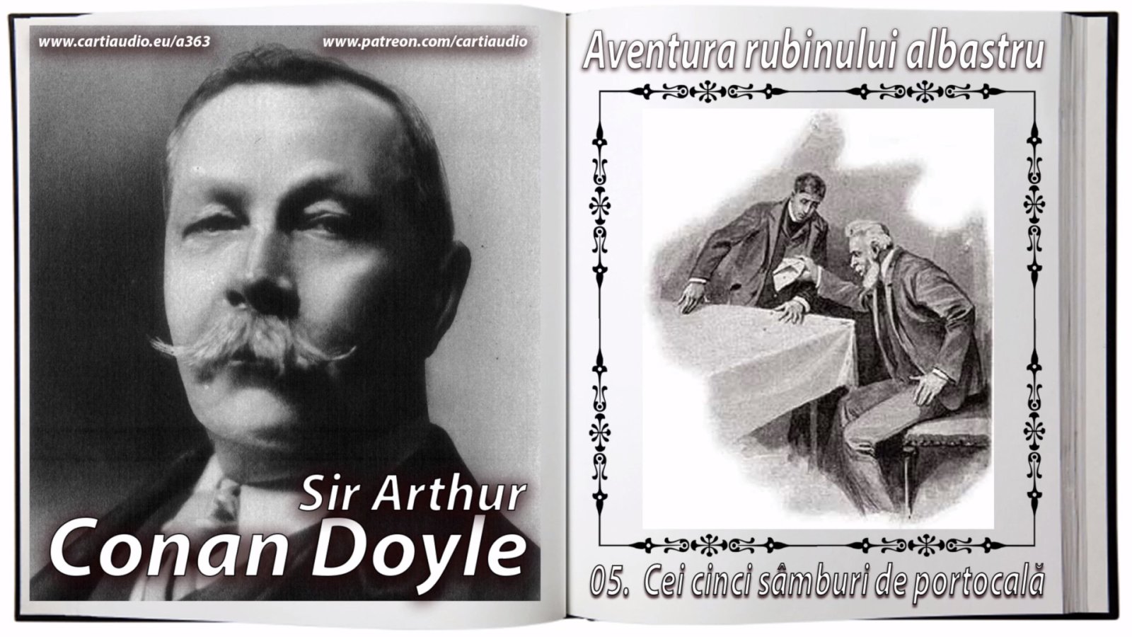Afișul pentru Aventurile lui Sherlock Holmes - 02 - 05 Cei cinci samburi de portocala