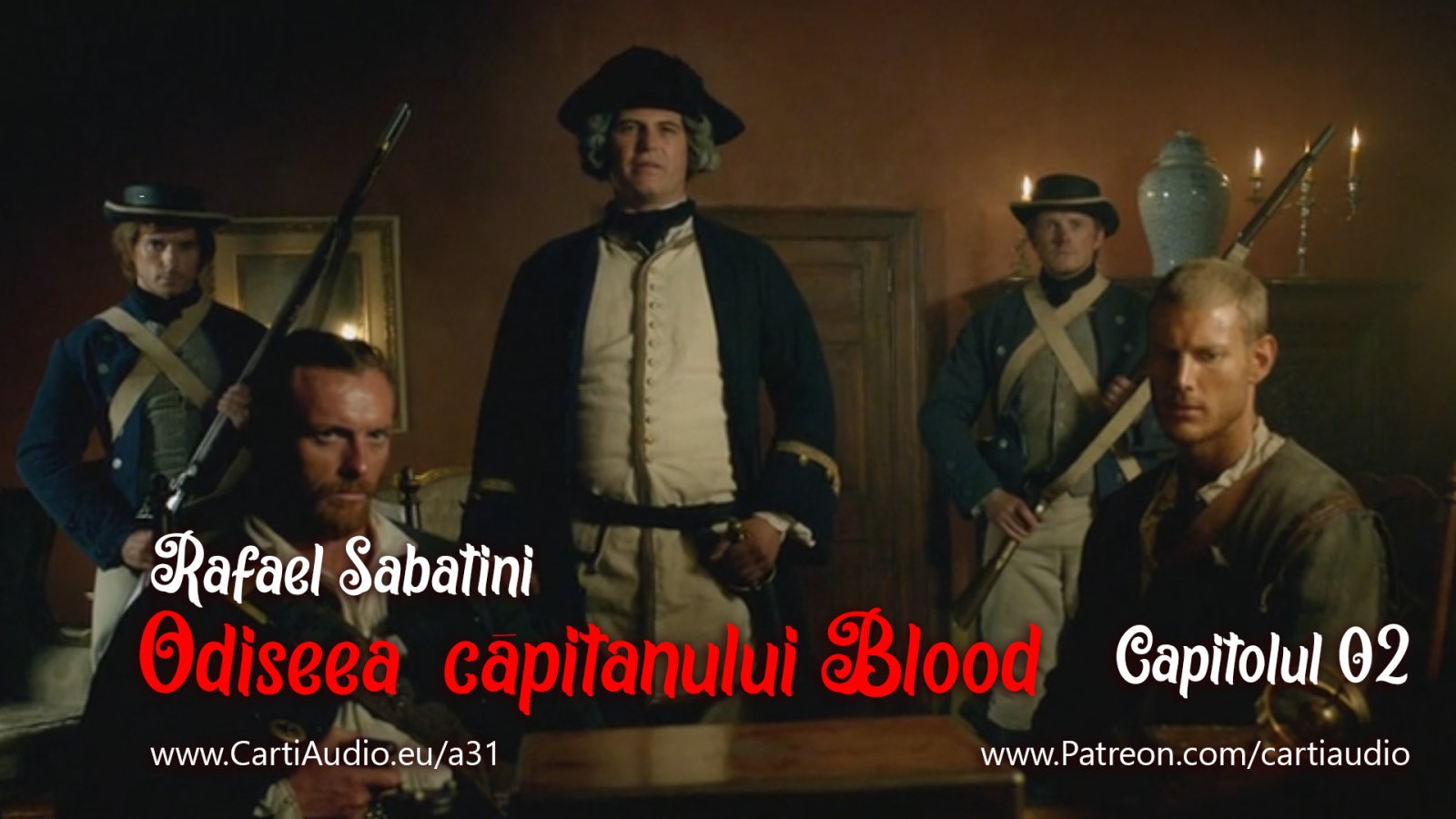 Afișul pentru Odiseea capitanului Blood - Capitolul 02