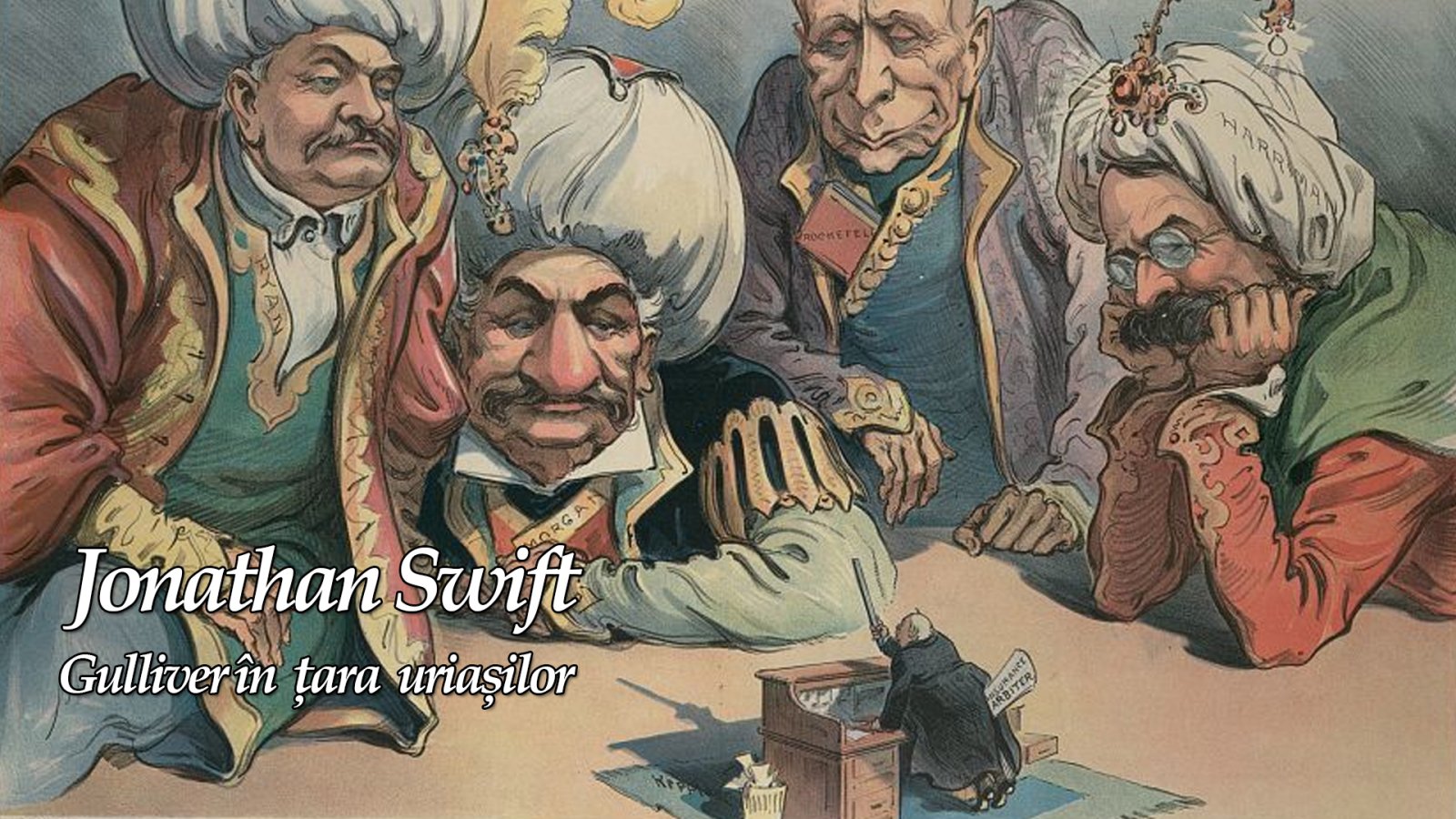 Afișul pentru Gulliver in tara uriasilor
