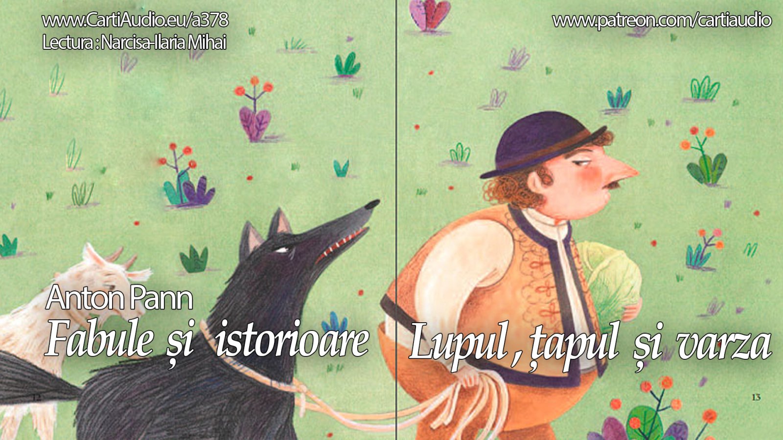 Afișul pentru Lupul, tapul si varza