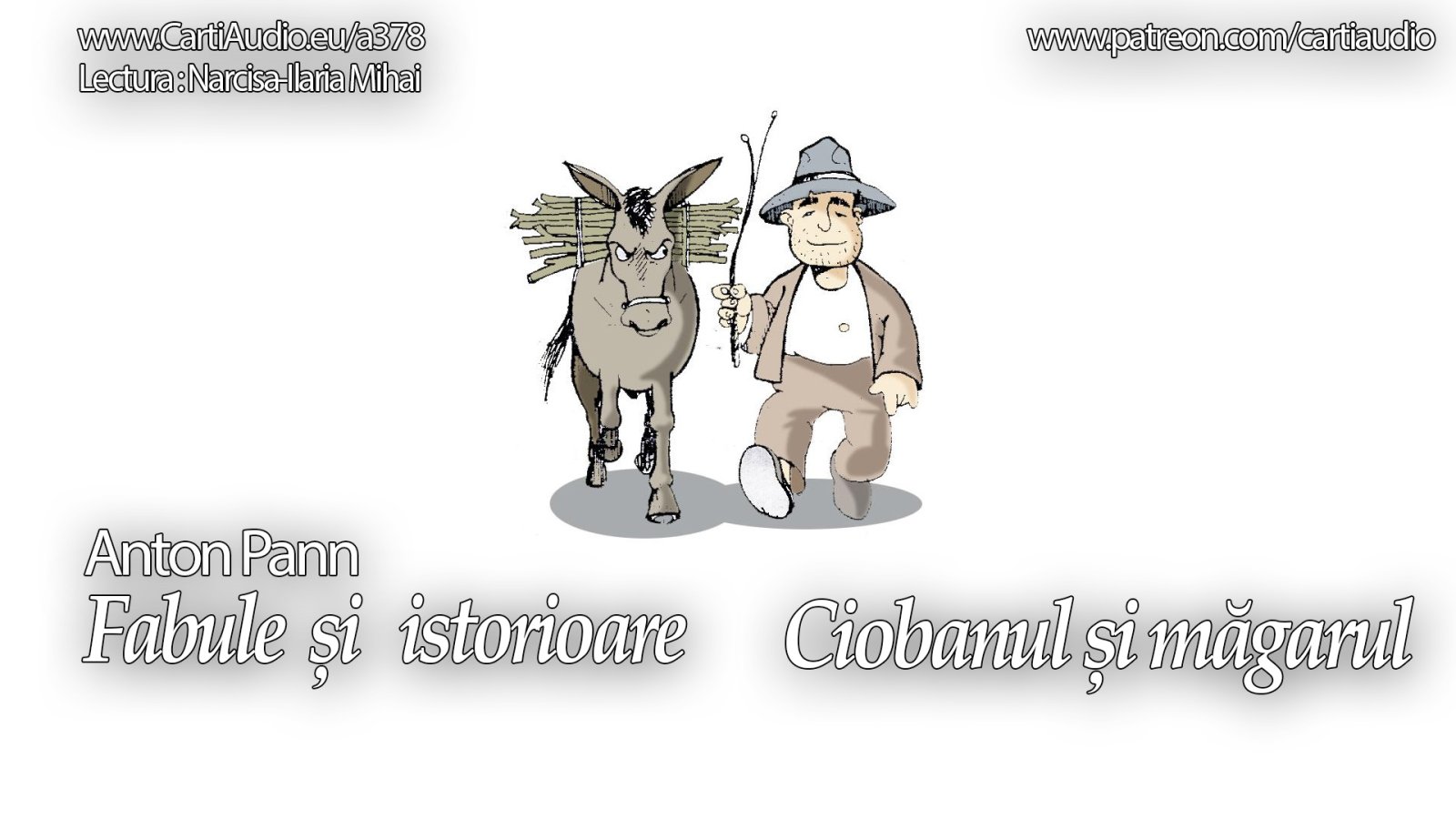 Afișul pentru Ciobanul si magarul - Fabule si istorioare
