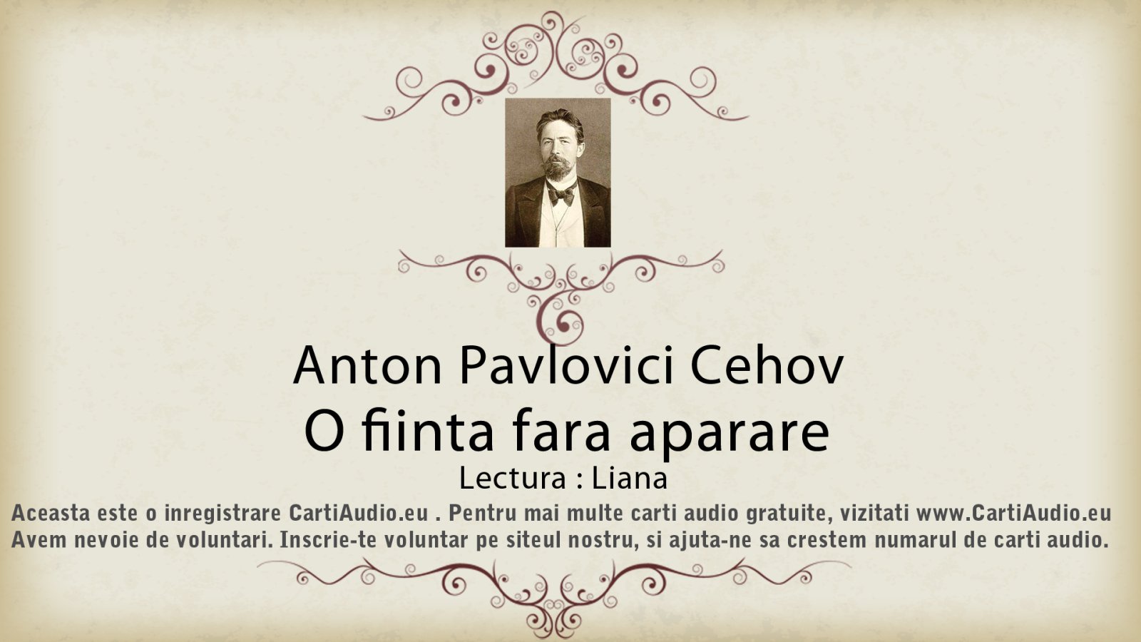 Afișul pentru O fiinta fara aparare
