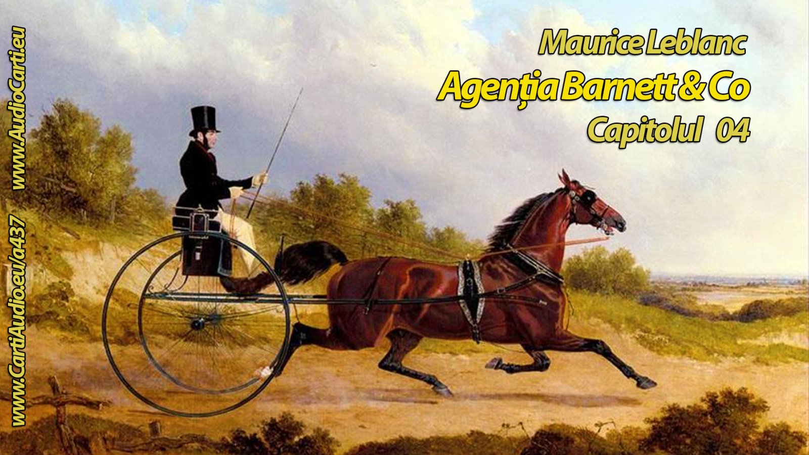 Afișul pentru Agentia Barnett & Co. - Arsene Lupin si omul cu dintii de aur