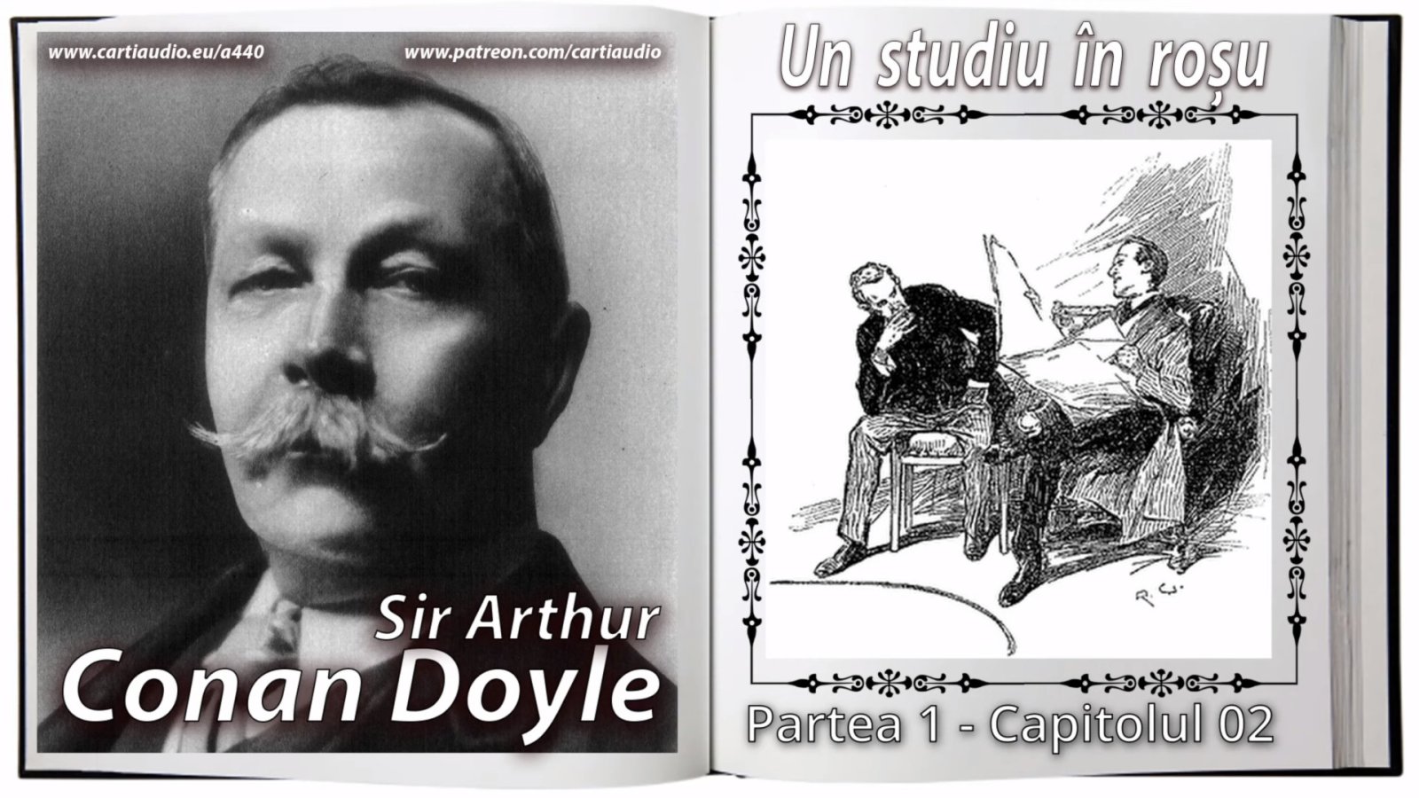 Afișul pentru Aventurile lui Sherlock Holmes - Un studiu in rosu - 02