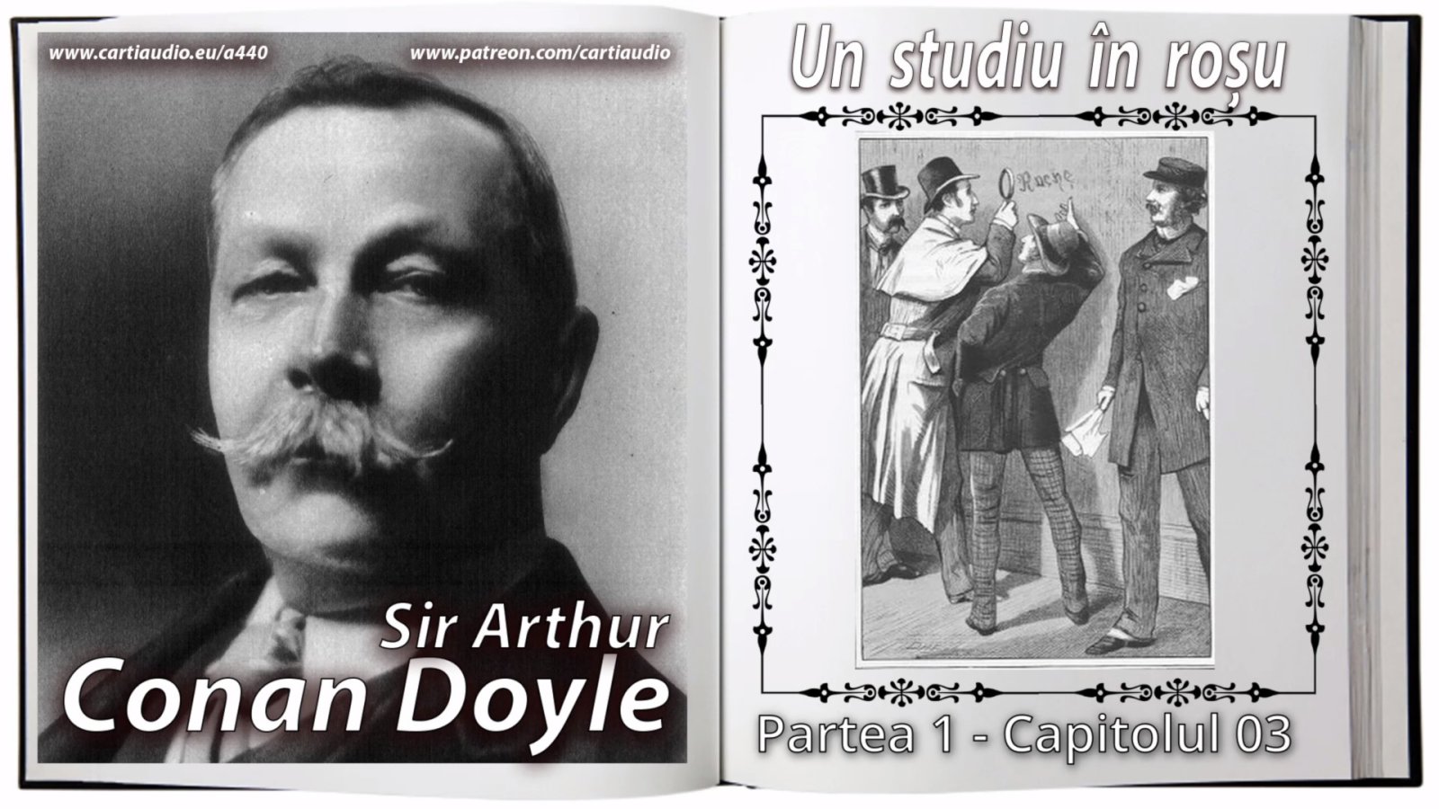 Afișul pentru Aventurile lui Sherlock Holmes - Un studiu in rosu - 03