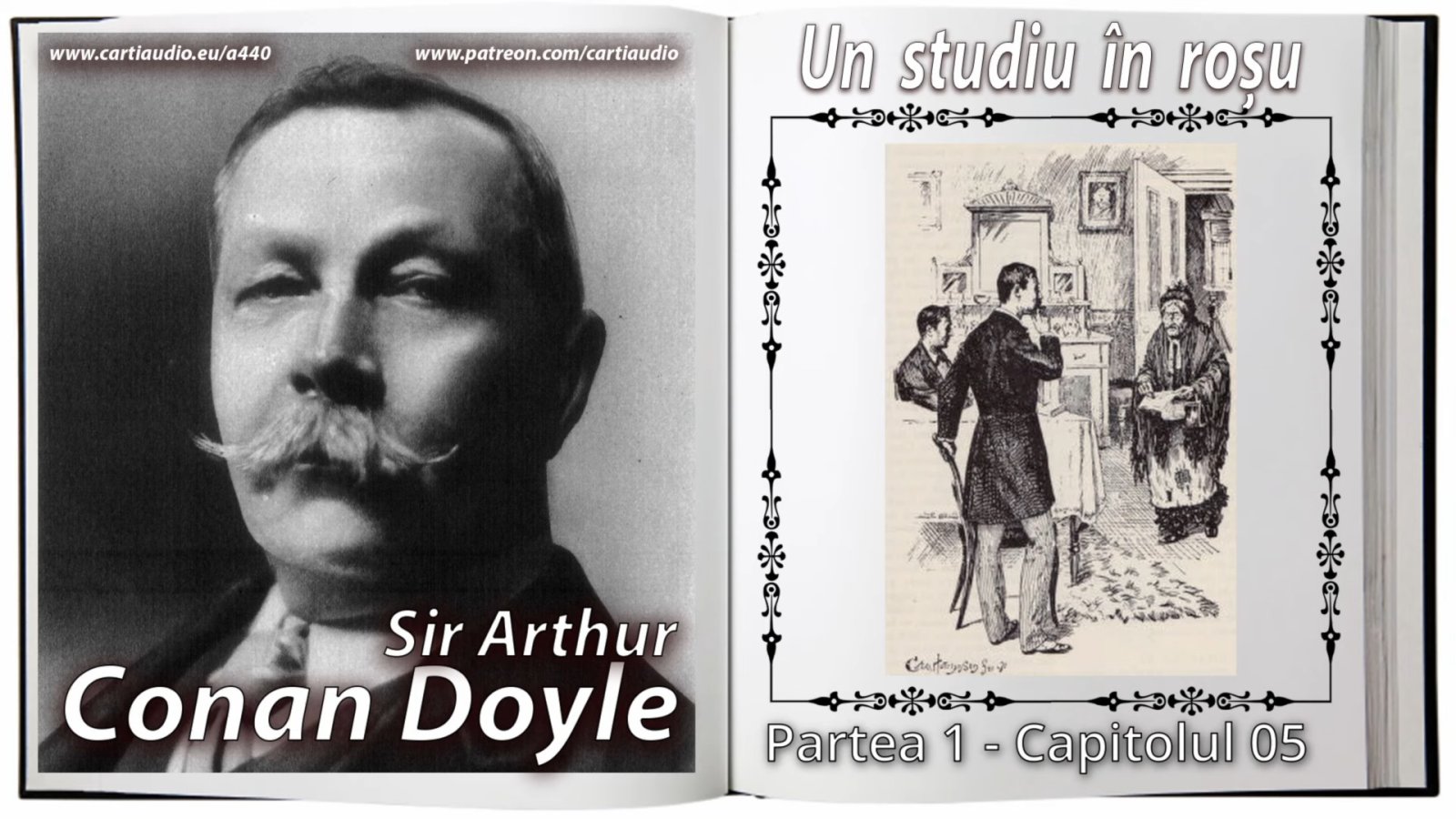 Afișul pentru Aventurile lui Sherlock Holmes - Un studiu in rosu - 05