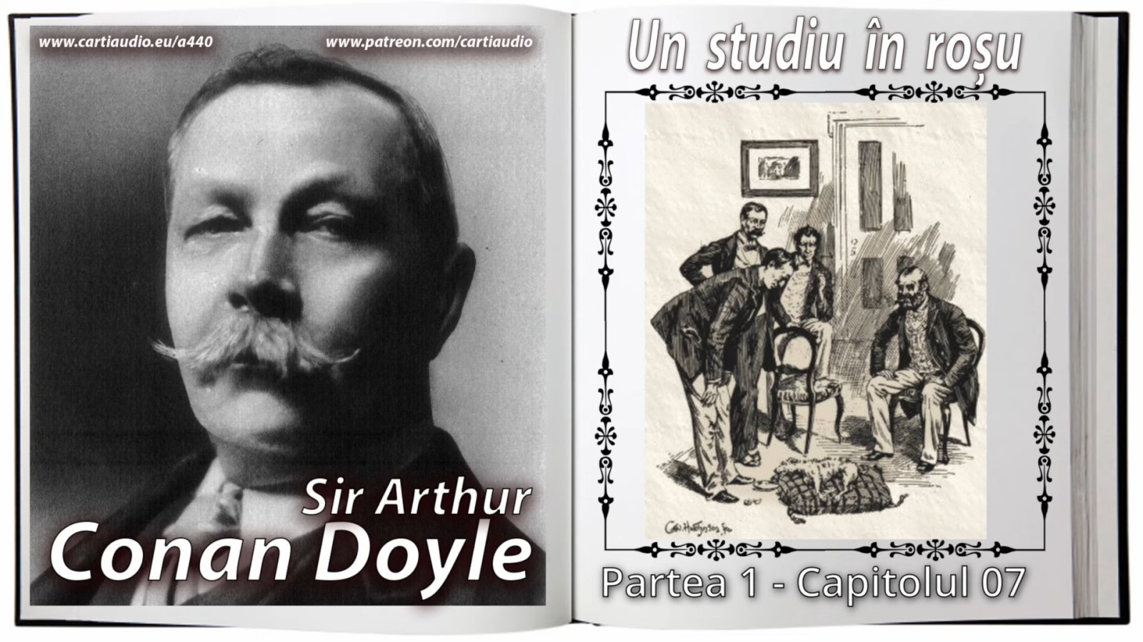 Afișul pentru Aventurile lui Sherlock Holmes - Un studiu in rosu - 07