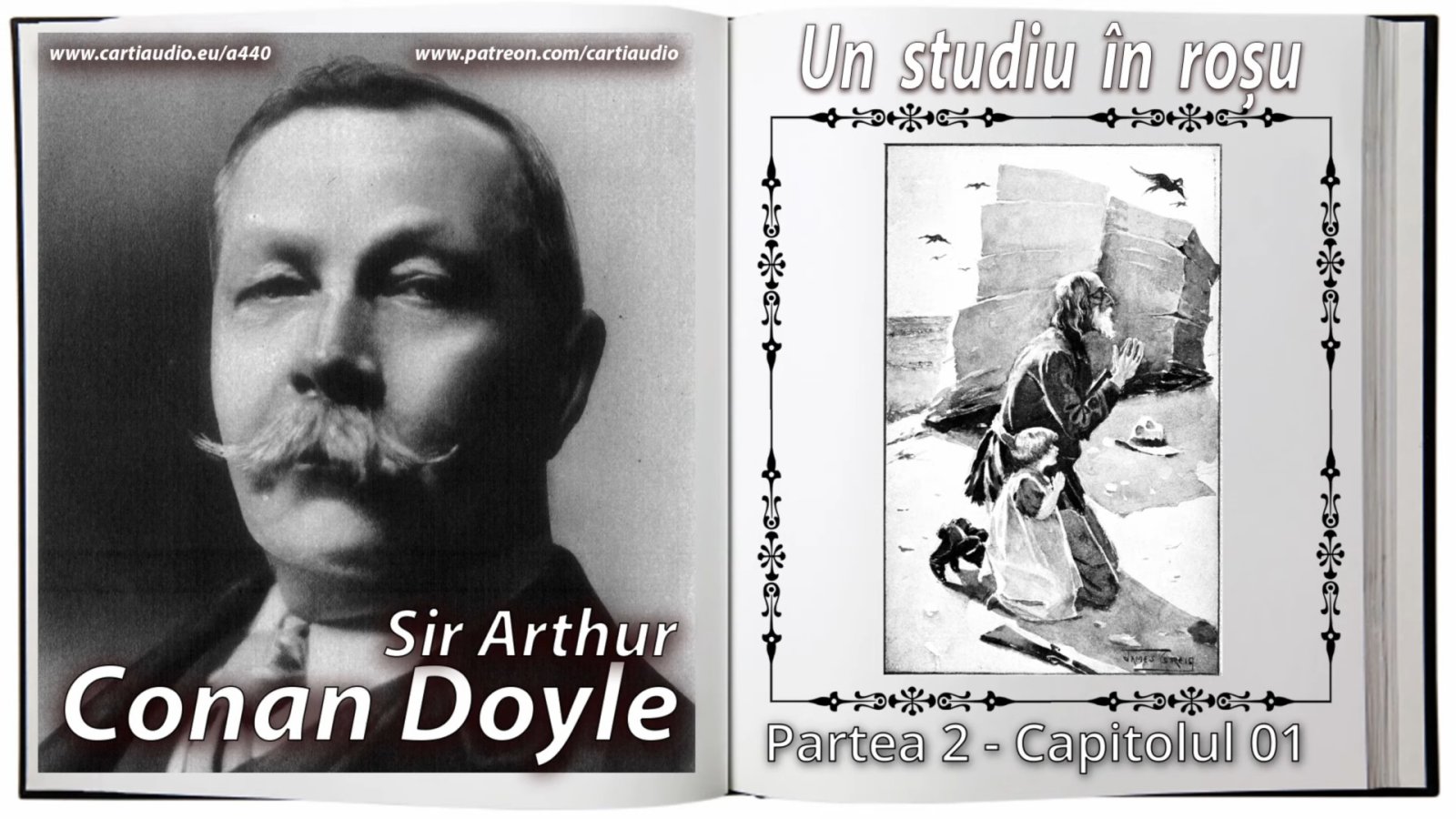 Afișul pentru Aventurile lui Sherlock Holmes - Un studiu in rosu - Partea 02-01