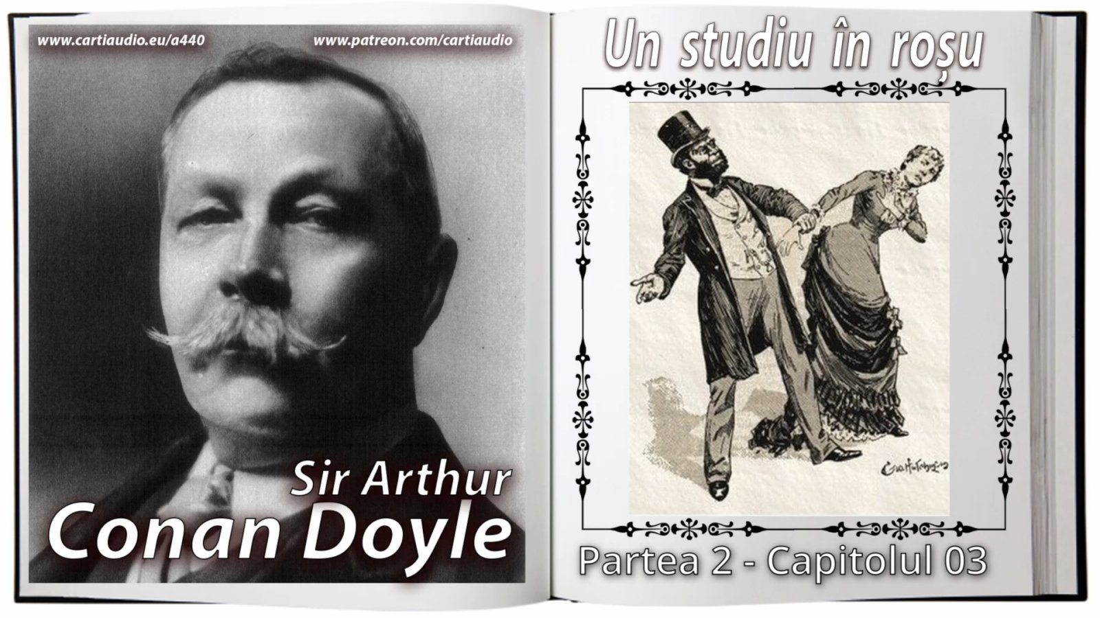Afișul pentru Aventurile lui Sherlock Holmes - Un studiu in rosu - Partea 02-03