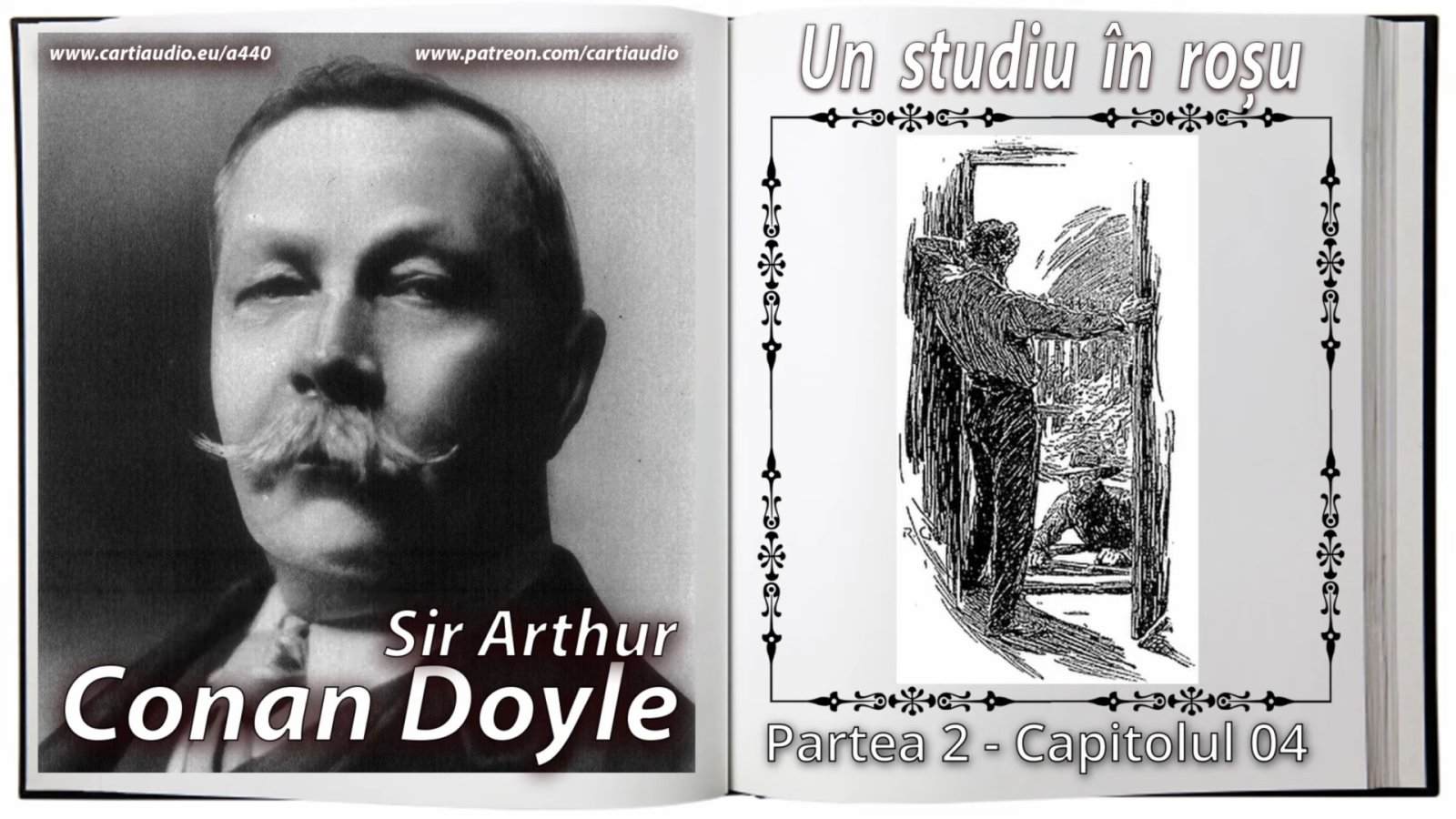 Afișul pentru Aventurile lui Sherlock Holmes - Un studiu in rosu - Partea 02-04