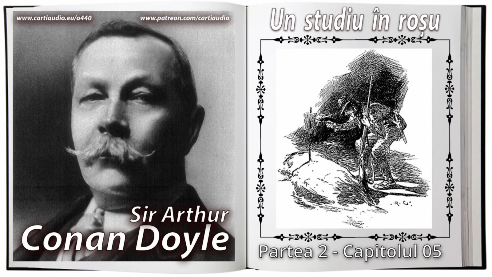 Afișul pentru Aventurile lui Sherlock Holmes - Un studiu in rosu - Partea 02-05