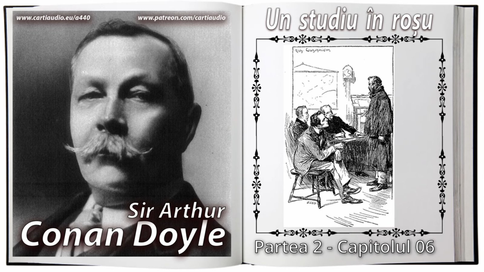 Afișul pentru Aventurile lui Sherlock Holmes - Un studiu in rosu - Partea 02-06