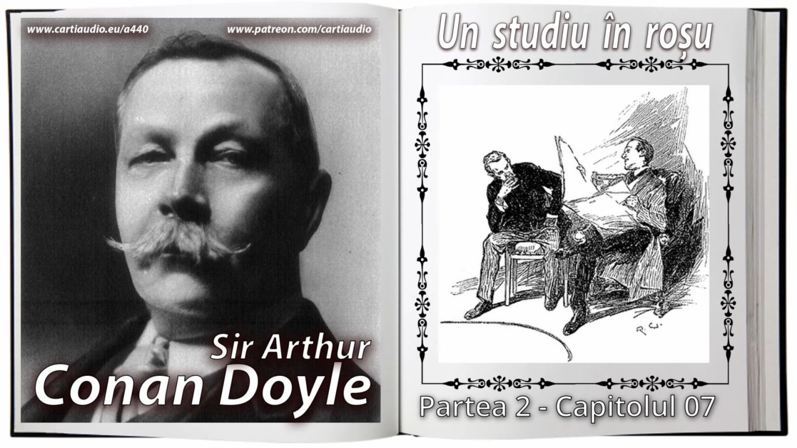 Afișul pentru Aventurile lui Sherlock Holmes - Un studiu in rosu - Partea 02-07