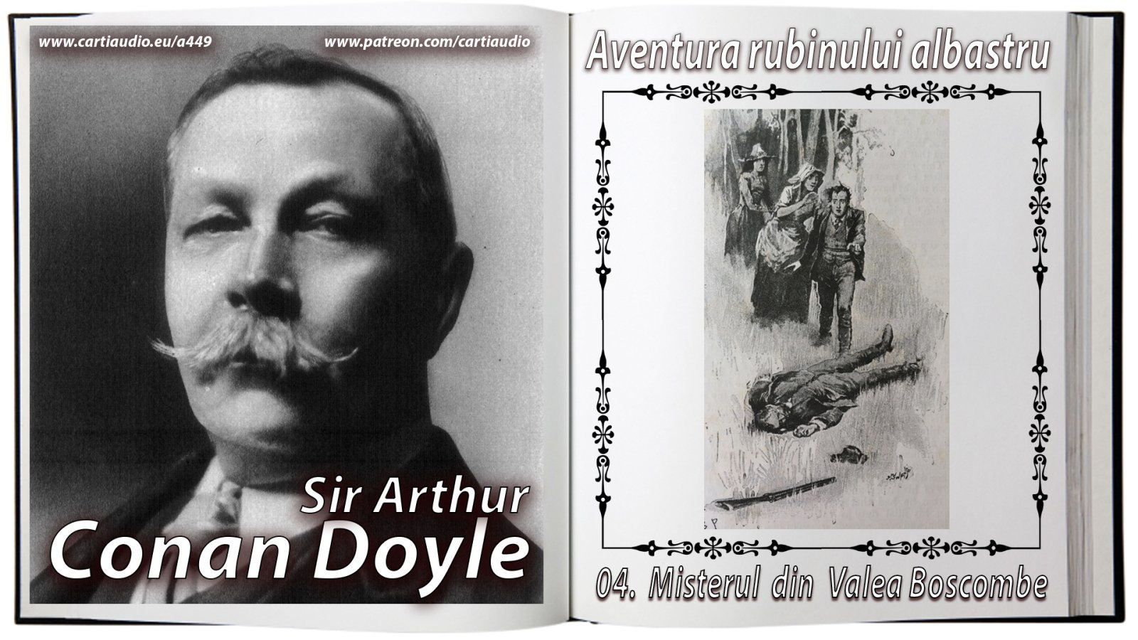 Afișul pentru Aventurile lui Sherlock Holmes - Misterul din Valea Boscombe