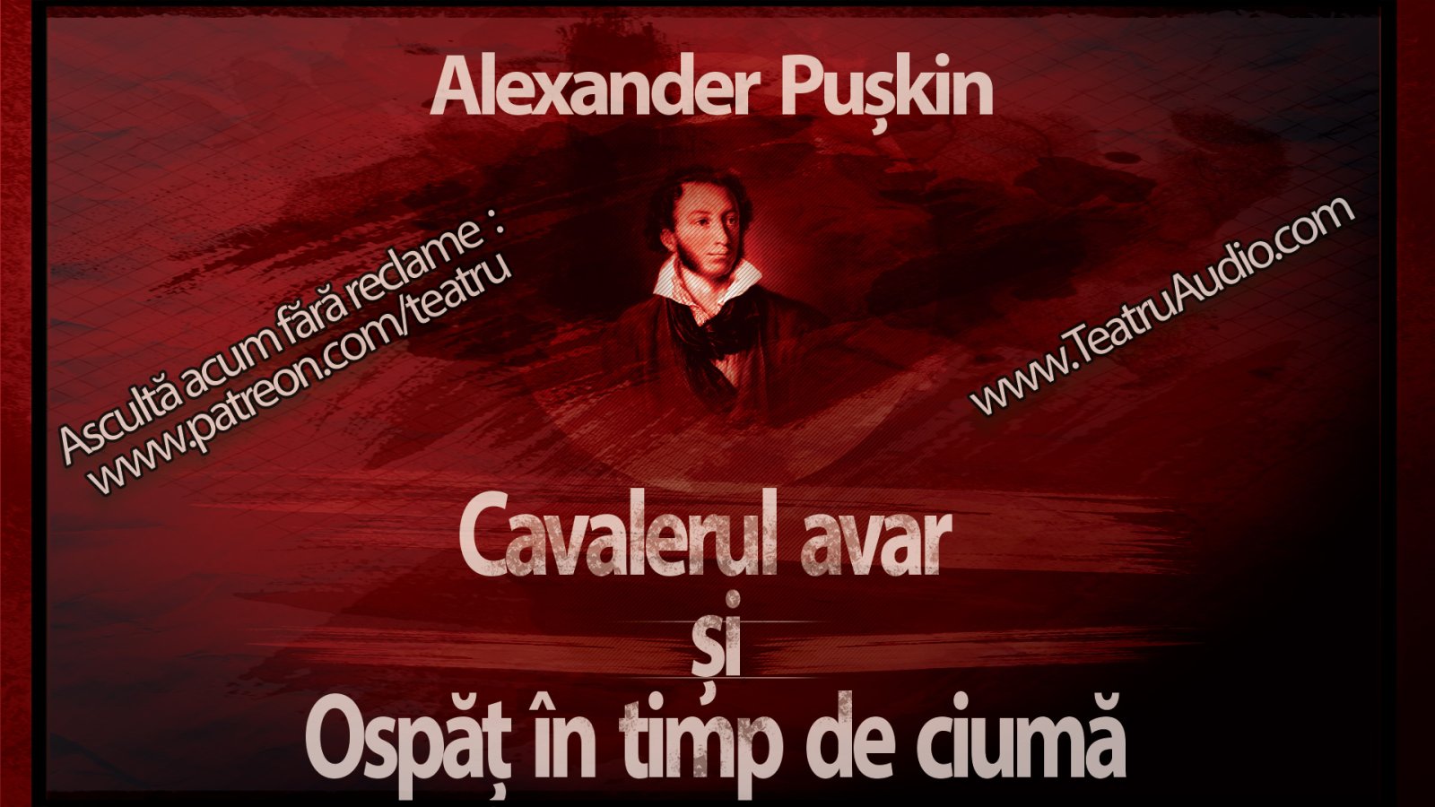 Afișul pentru Cavalerul avar si Ospăț în timp de ciumă