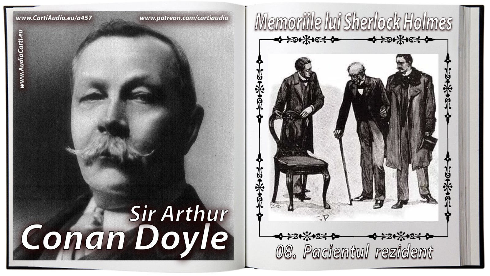 Afișul pentru Aventurile lui Sherlock Holmes - Pacientul rezident