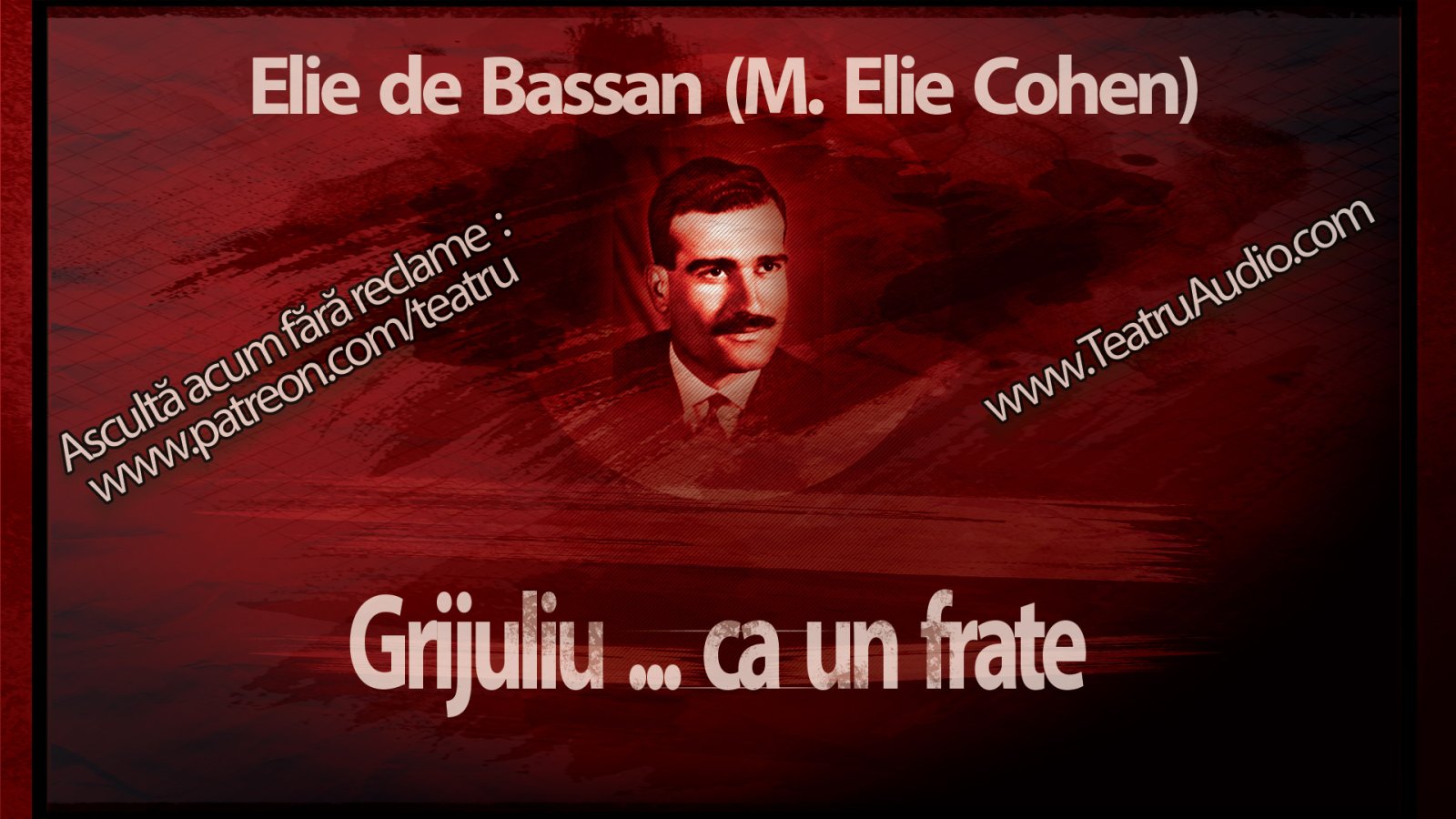 Afișul pentru Elie de Bassan (M. Elie Cohen) - Grijuliu ca un frate