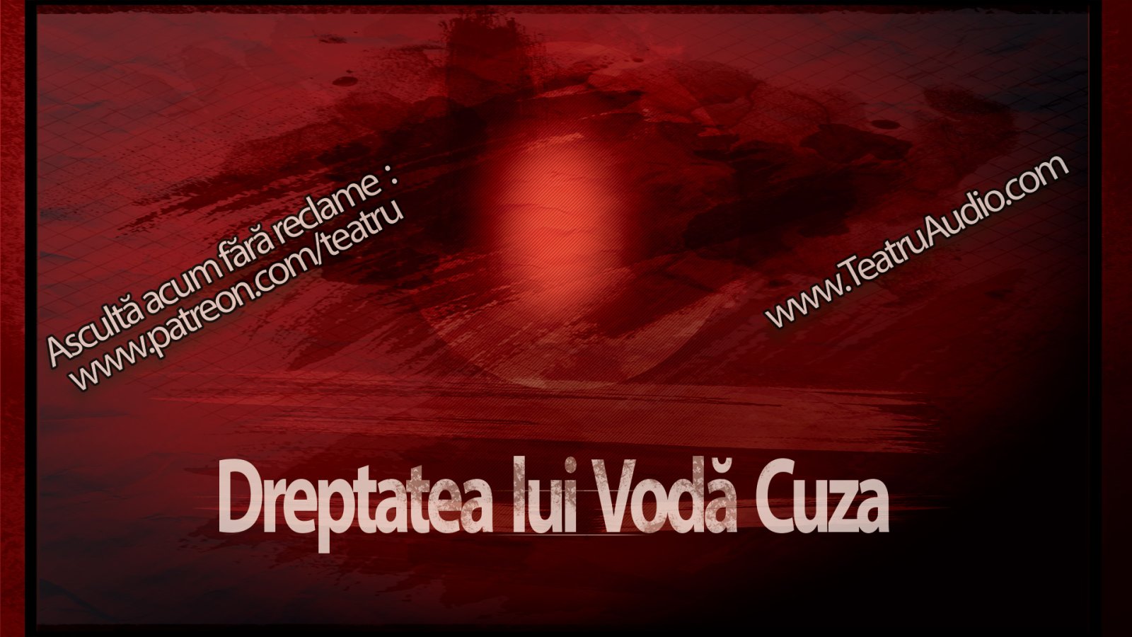 Afișul pentru Dreptatea lui Voda Cuza