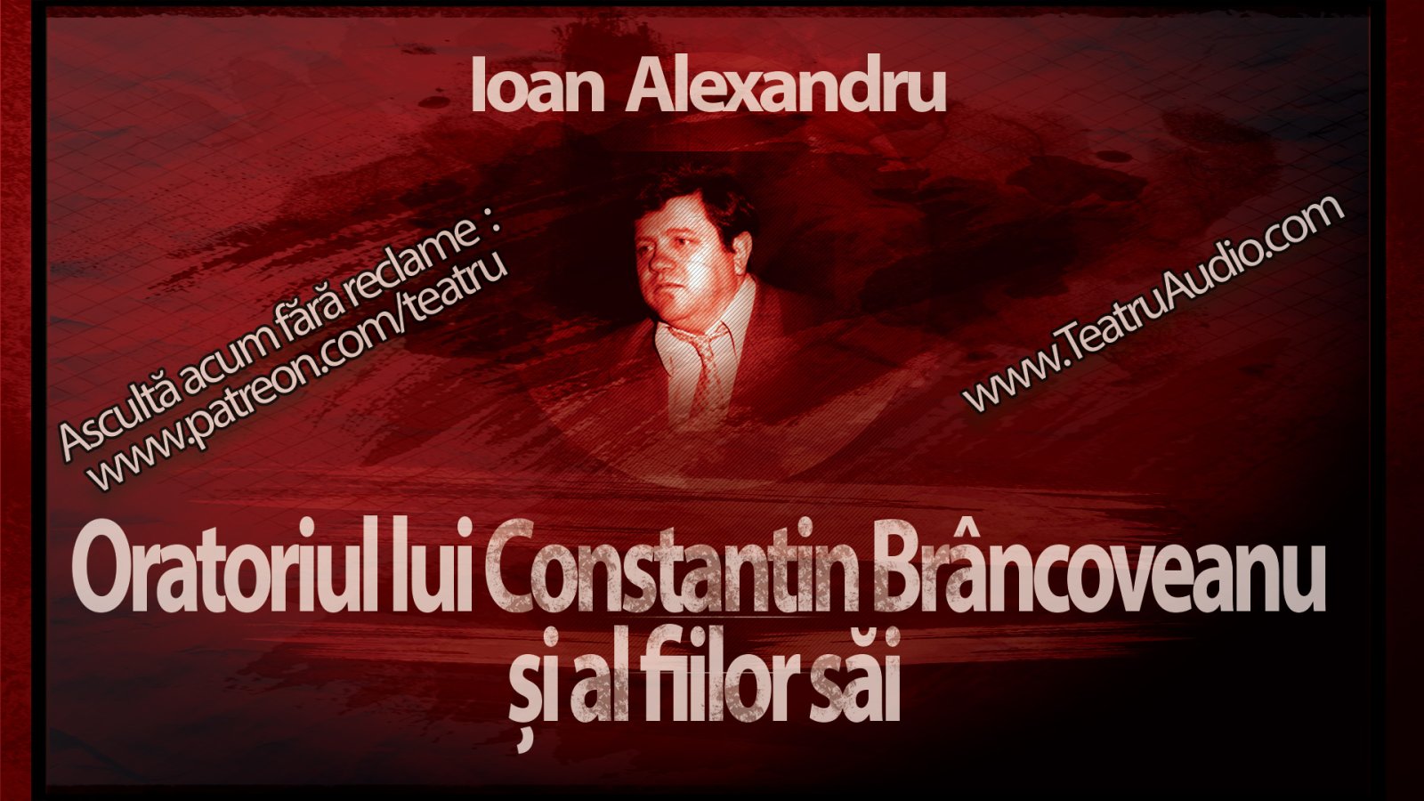 Afișul pentru Oratoriul lui Constantin Brancoveanu si al fiilor sai