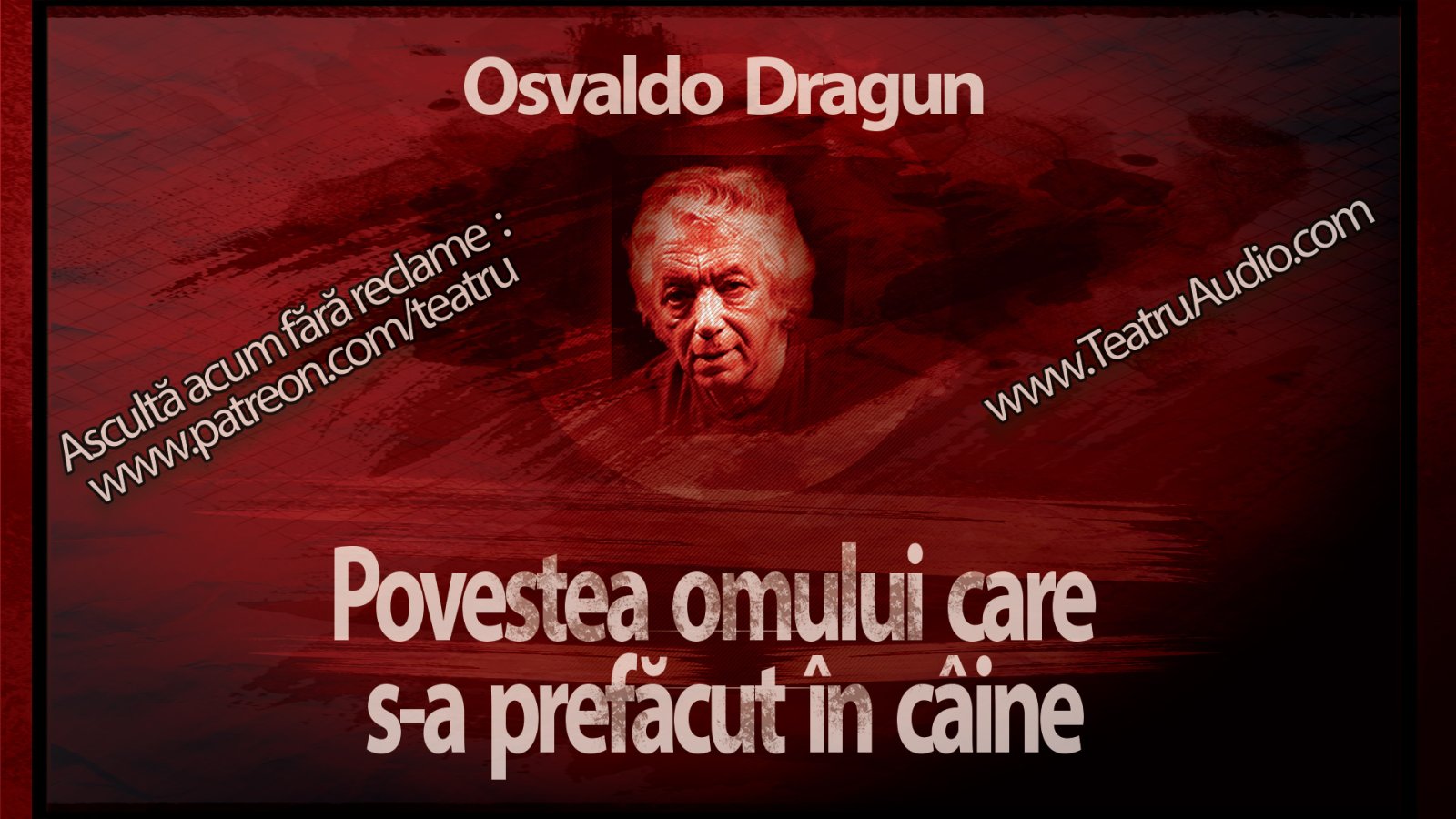 Afișul pentru Povestea omului care s-a prefacut in caine