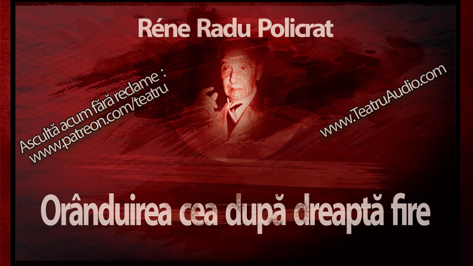 Afișul pentru Oranduirea cea dupa dreapta fire