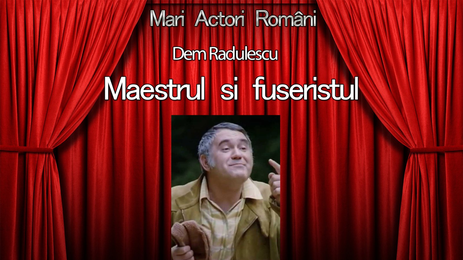 Afișul pentru Maestrul si fuseristul