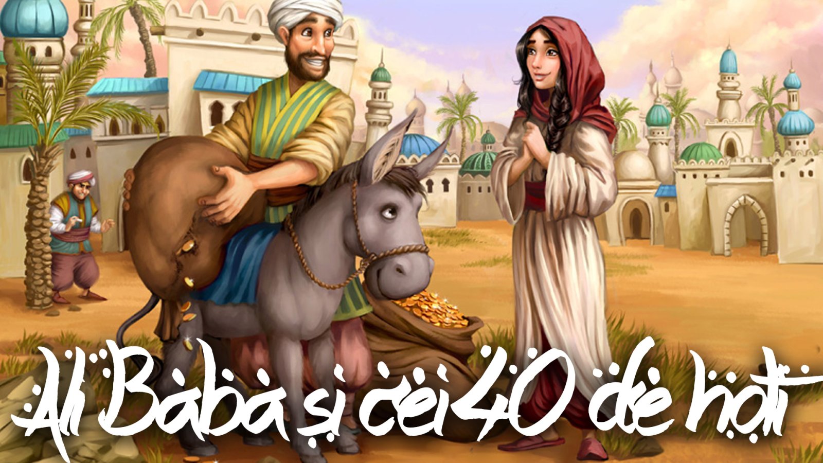 Afișul pentru Ali baba si cei 40 de hoti