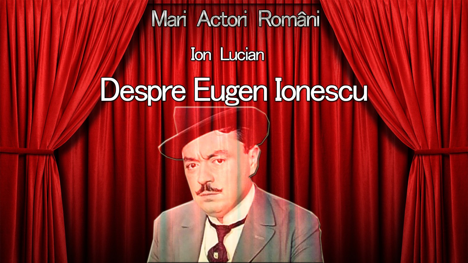 Afișul pentru Despre Eugen Ionescu